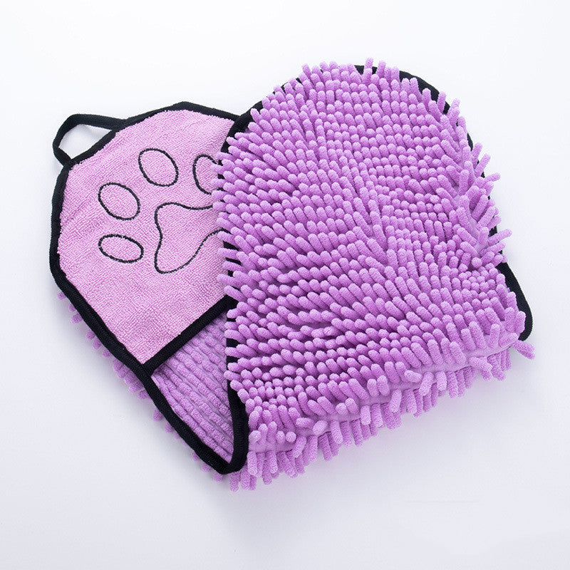 Super Absorbent Microfibre Pet Towel – Fast-Dry Paw Cleaner Blanket for Dogs & Cats (Various Colours)