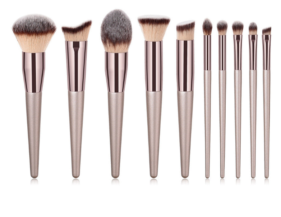 ✨ 10-Piece Makeup Brush Set – Your Beauty Routine, Upgraded