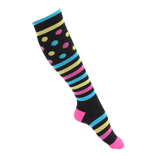 🧦 Bold & Fun Compression Socks – Support Meets Style (Various Designs Available)