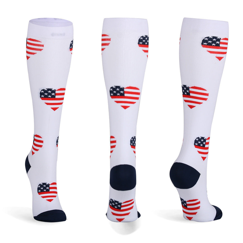 🧦 Bold & Fun Compression Socks – Support Meets Style (Various Designs Available)