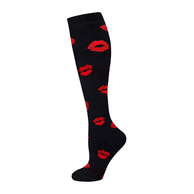 🧦 Bold & Fun Compression Socks – Support Meets Style (Various Designs Available)