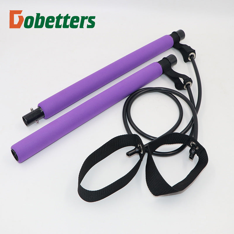 🏋️♀️ Portable Pilates Bar Kit – Your Home Gym in One Stick!