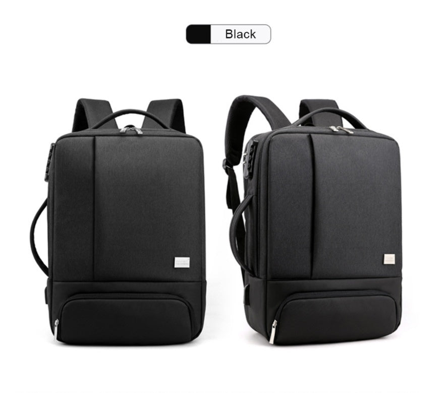 π UrbanTech Multi-Compartment Laptop Backpack β Grey, Black & Blue Options