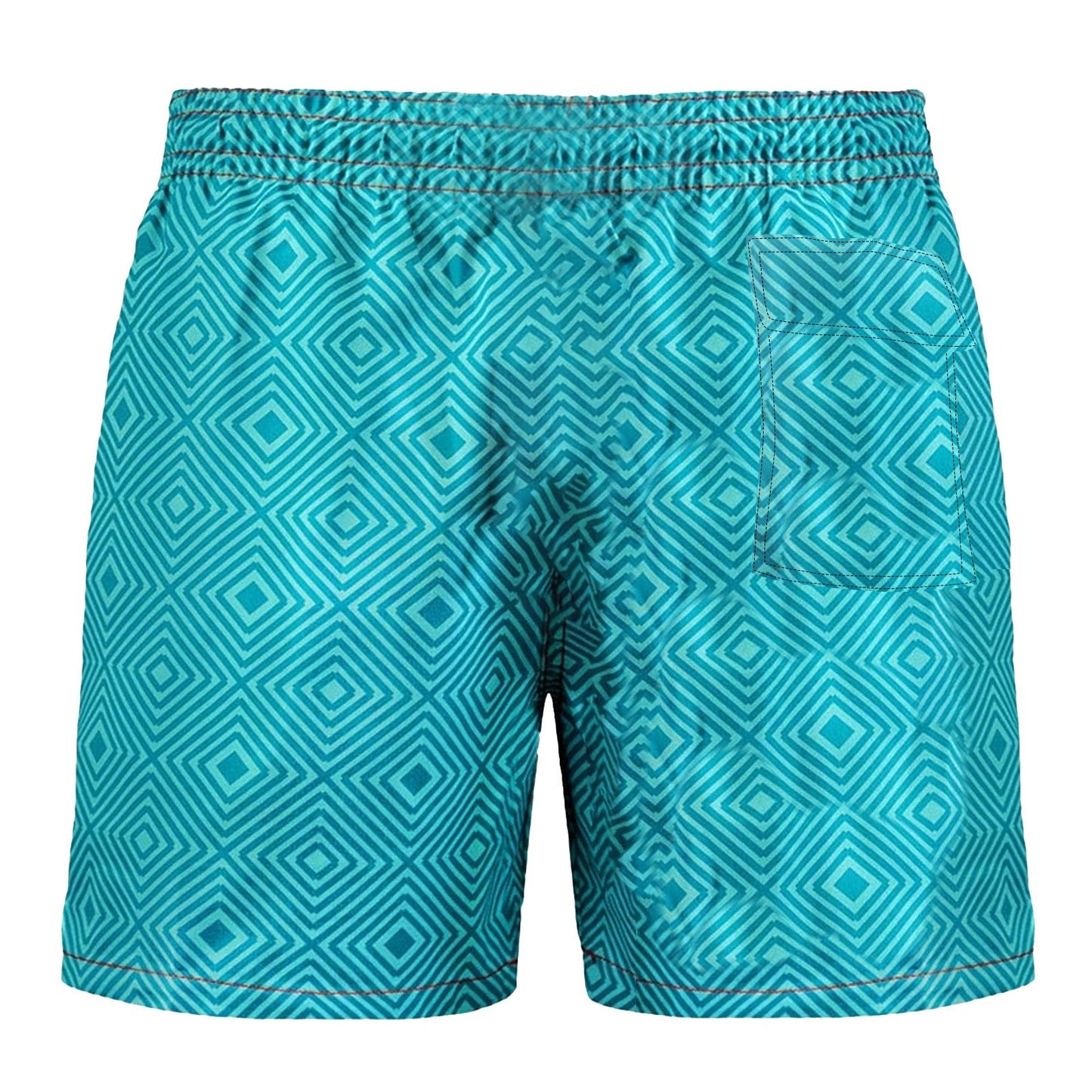 Men’s Quick-Dry Printed Swim Shorts – Bold Summer Beachwear in Various Colours & Patterns