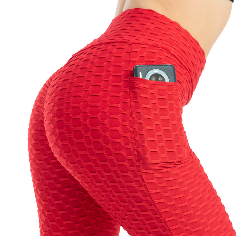 🍑 Textured Honeycomb Scrunch Leggings – Booty-Lifting Magic in Various Colours
