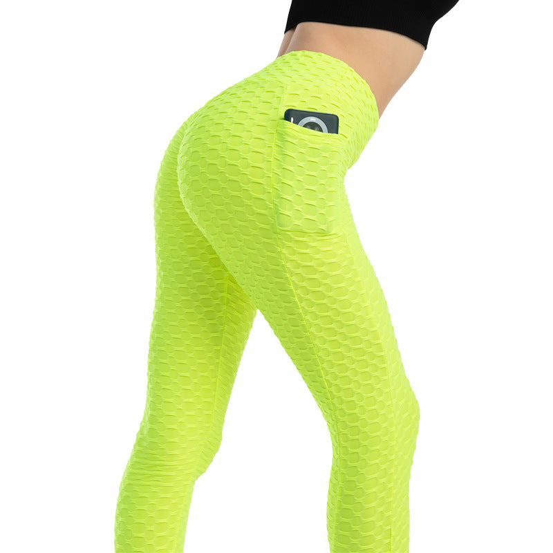 🍑 Textured Honeycomb Scrunch Leggings – Booty-Lifting Magic in Various Colours