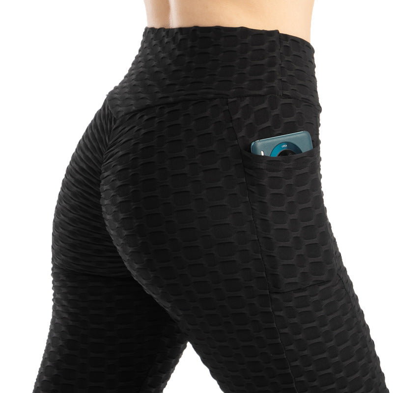 🍑 Textured Honeycomb Scrunch Leggings – Booty-Lifting Magic in Various Colours