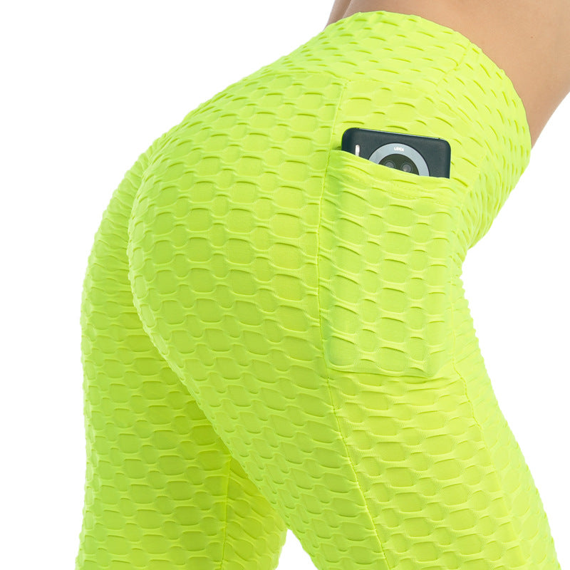 🍑 Textured Honeycomb Scrunch Leggings – Booty-Lifting Magic in Various Colours