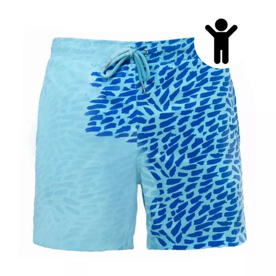 π Magic Splash Colour-Changing Swim Shorts β Heat & Water Reactive