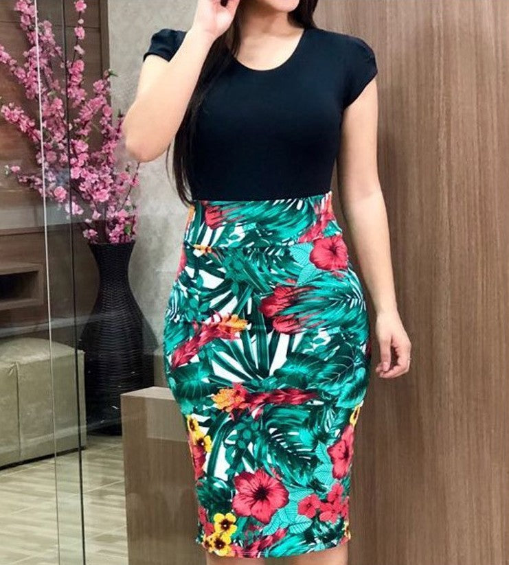 πΈ Bold & Beautiful Bodycon Midi Dresses β Various Colours with Stunning Prints