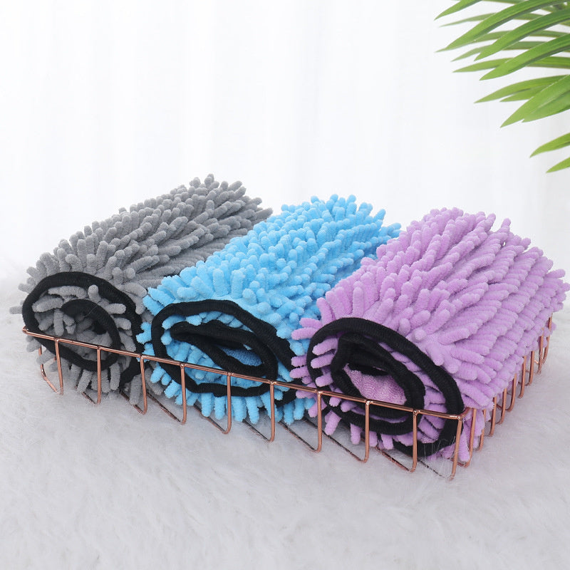 Super Absorbent Microfibre Pet Towel – Fast-Dry Paw Cleaner Blanket for Dogs & Cats (Various Colours)