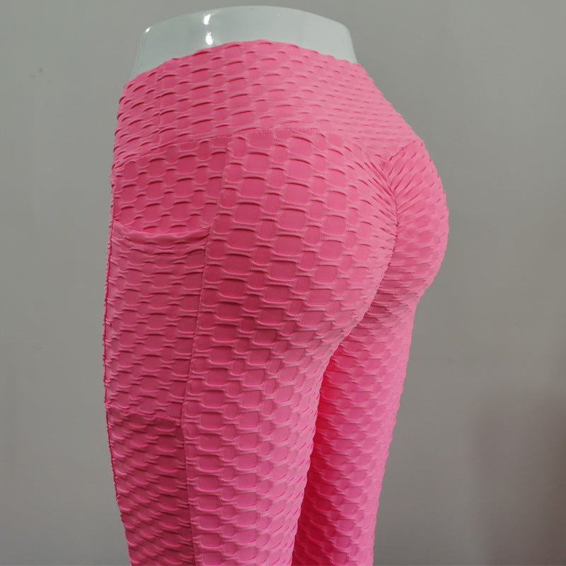 🍑 Textured Honeycomb Scrunch Leggings – Booty-Lifting Magic in Various Colours