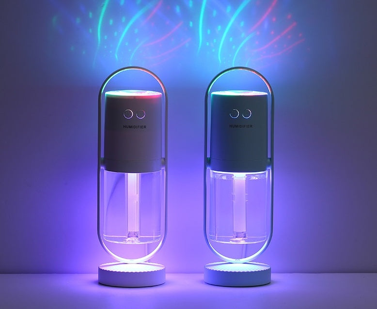 π¨ 2-in-1 LED Humidifier & Star Projector β Colour-Changing Night Mist