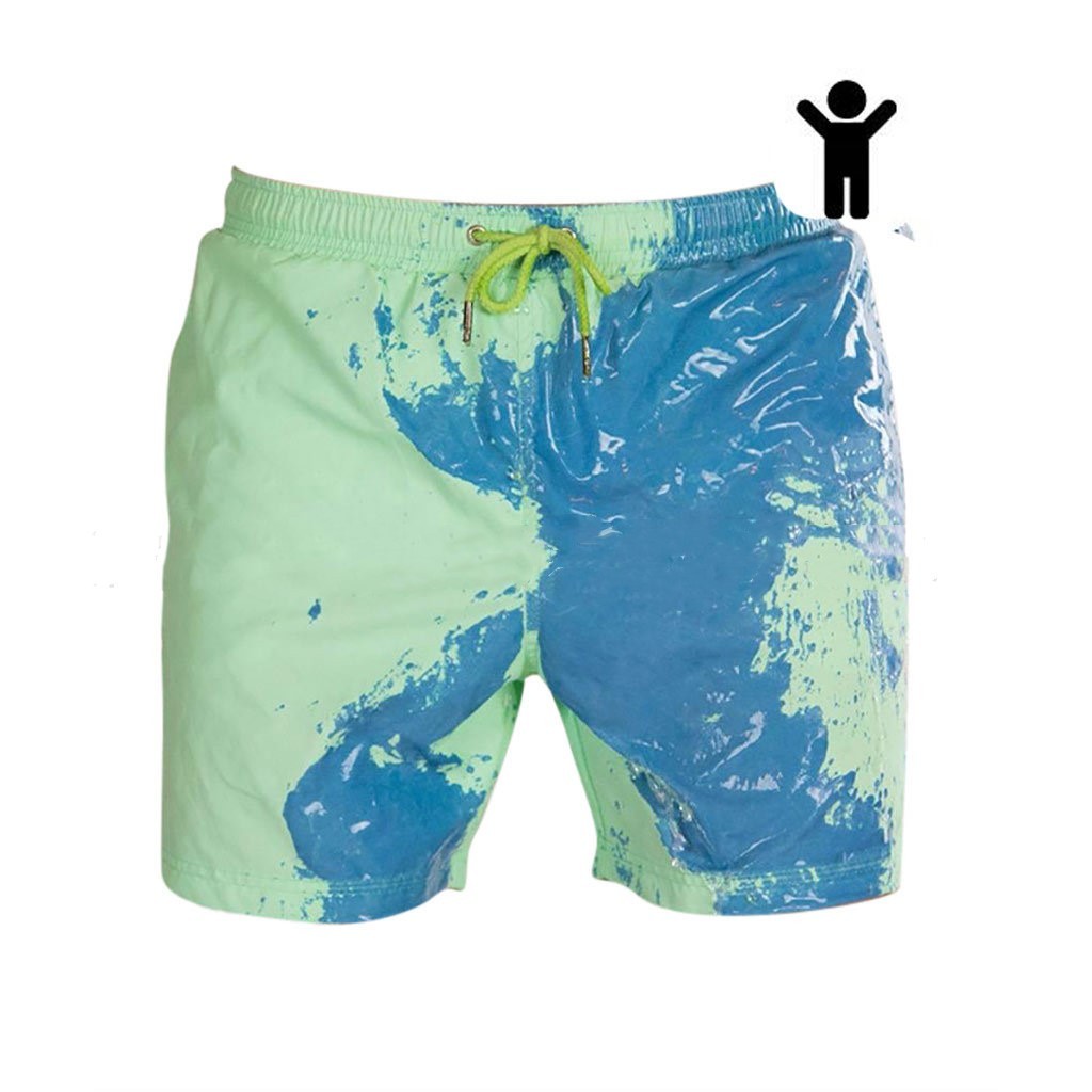 π Magic Splash Colour-Changing Swim Shorts β Heat & Water Reactive
