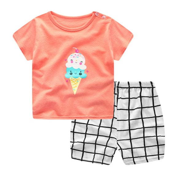 🐳 Kids’ Summer Whale Set – Soft 2-Piece Outfit in Various Designs
