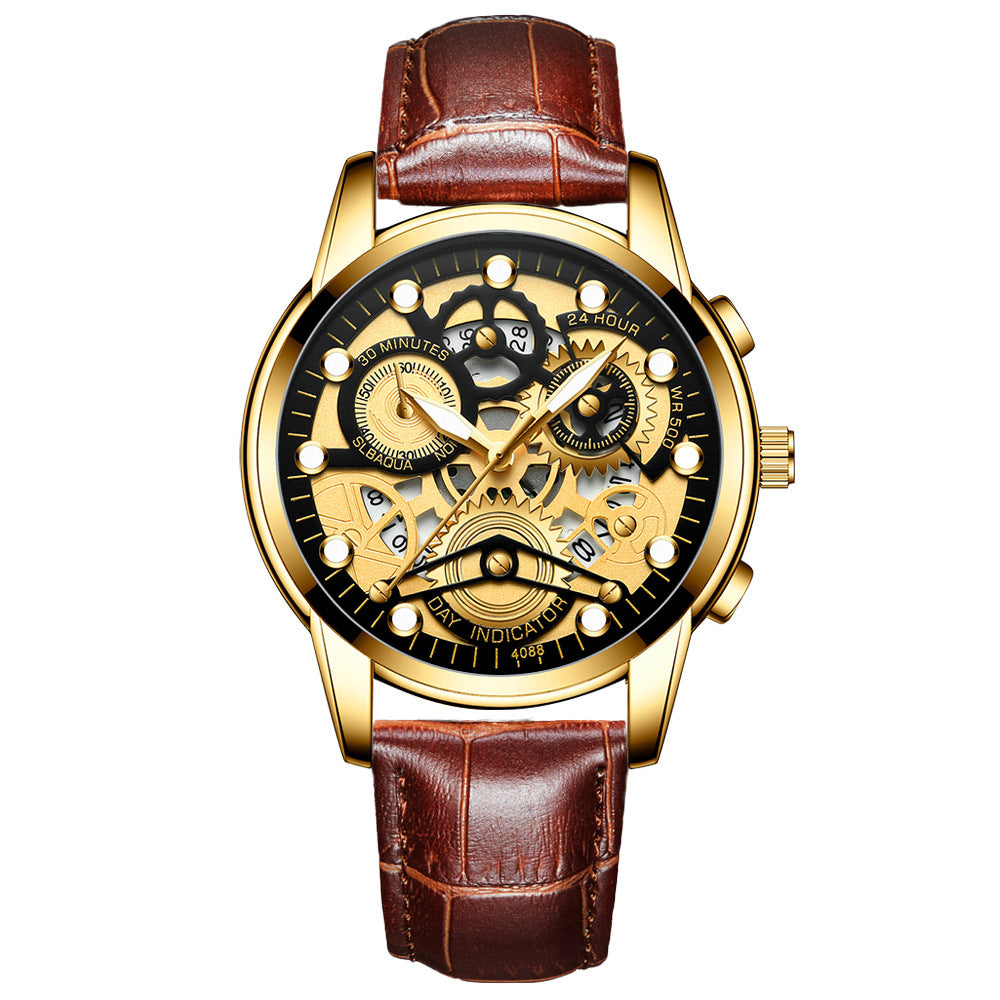 Luxury Skeleton Dial Watch for Men – Automatic Style in Various Colours
