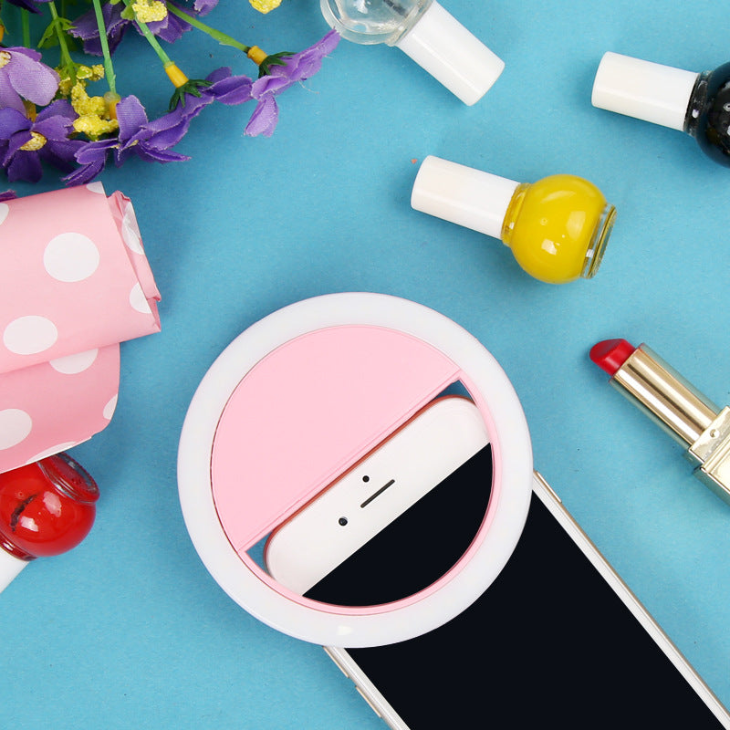 π‘ Clip-On LED Ring Light β Glow-Up Lighting for Every Selfie