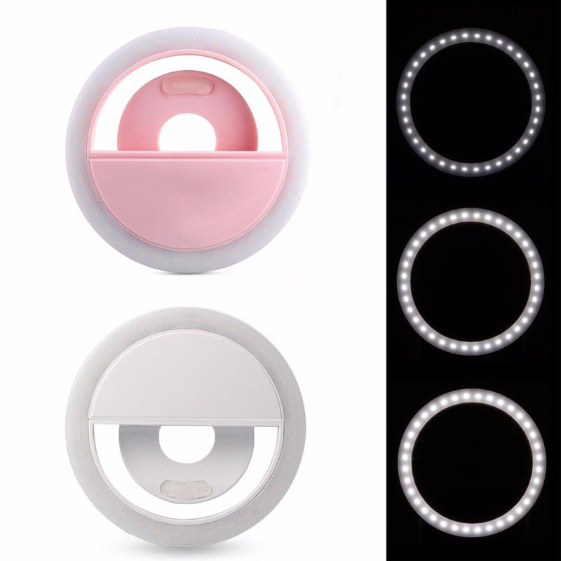 π‘ Clip-On LED Ring Light β Glow-Up Lighting for Every Selfie