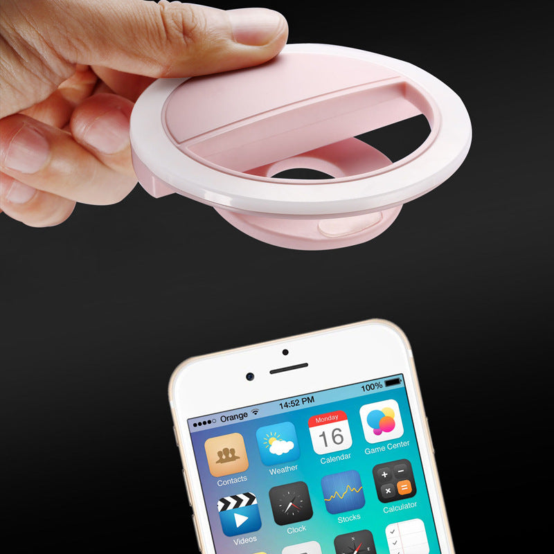 π‘ Clip-On LED Ring Light β Glow-Up Lighting for Every Selfie