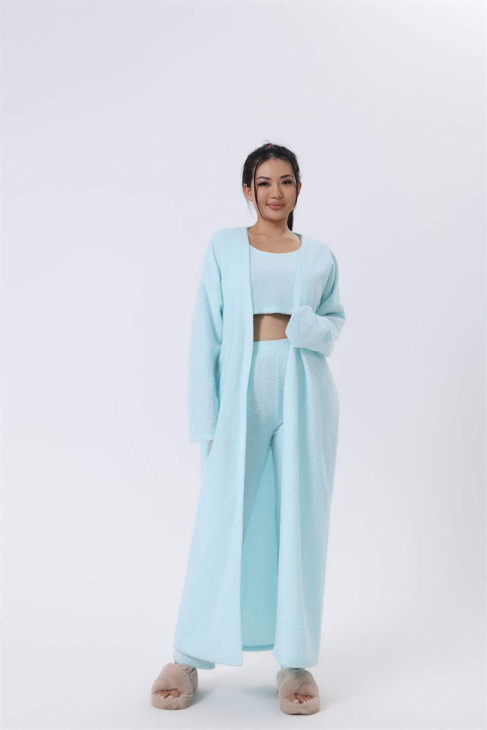 ✨ Luxe Lounge 3-Piece Set – Soft Knit Comfort in Various Colours