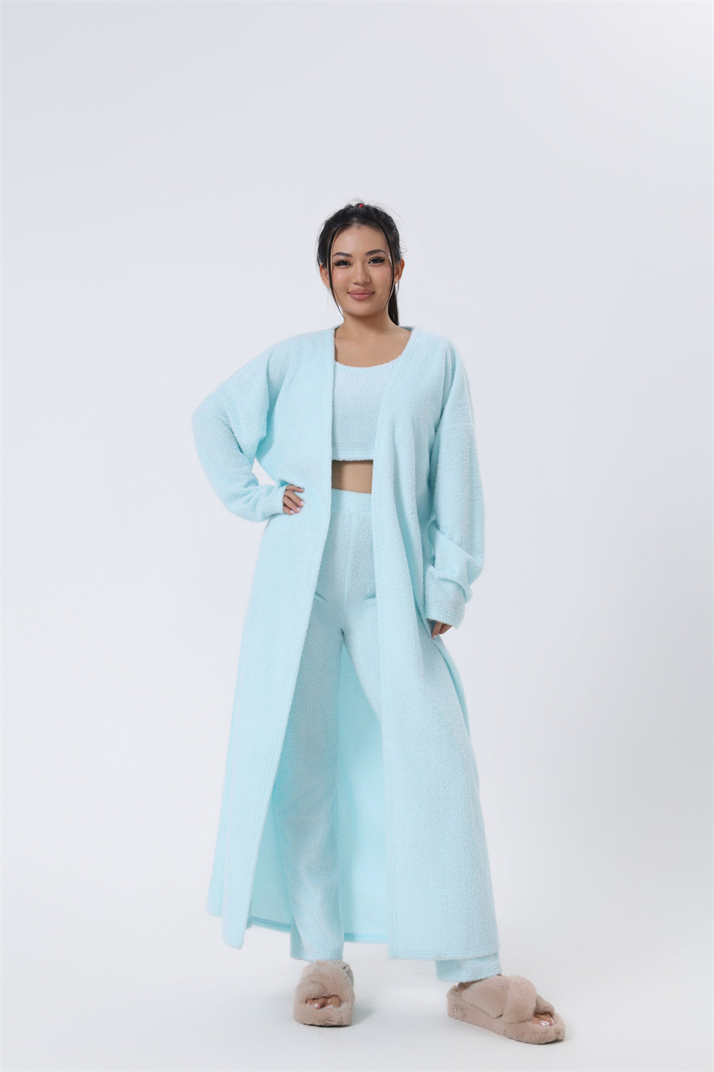 ✨ Luxe Lounge 3-Piece Set – Soft Knit Comfort in Various Colours