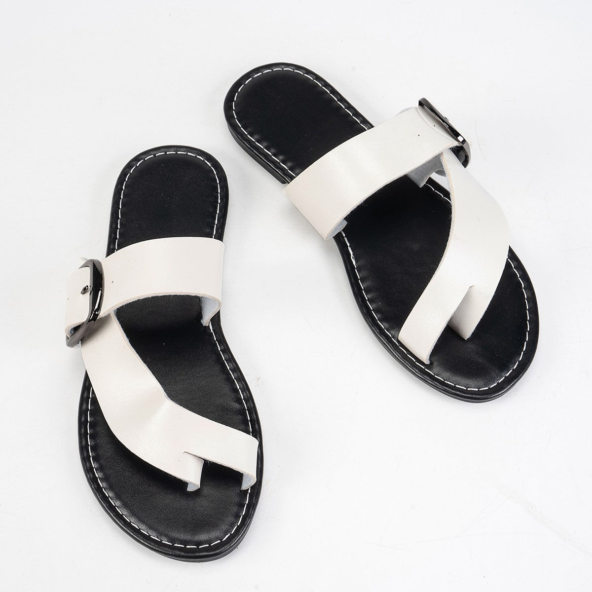 π€ Buckle Detail Toe Loop Sandals β Everyday Comfort in Various Colours