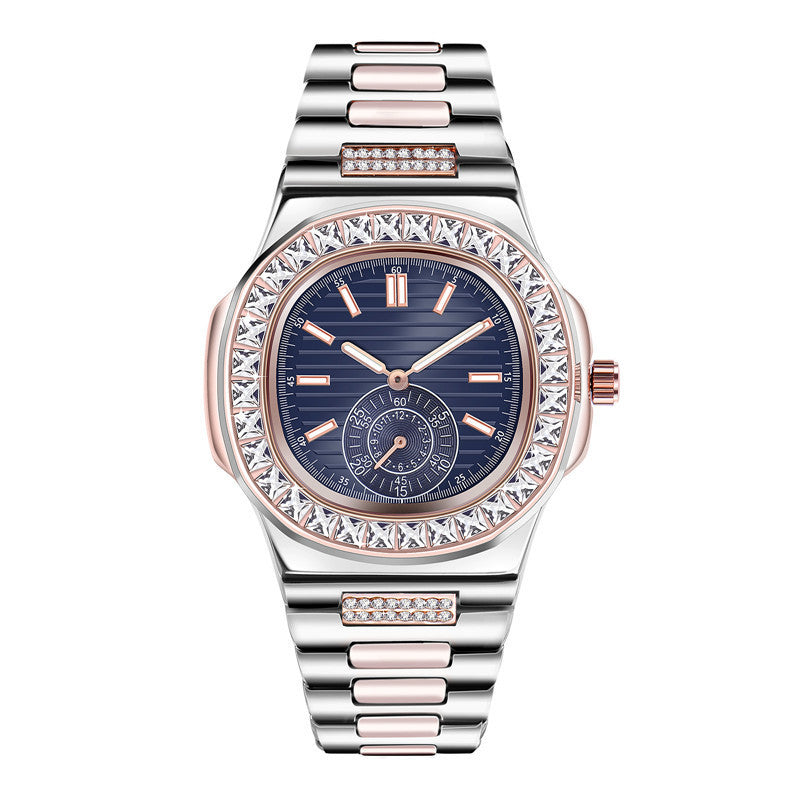 ✨ Luxury Iced Out Wrist Watch – Bling Diamond Bezel – Men’s & Women’s Fashion Watch – Various Colours 🕒💎