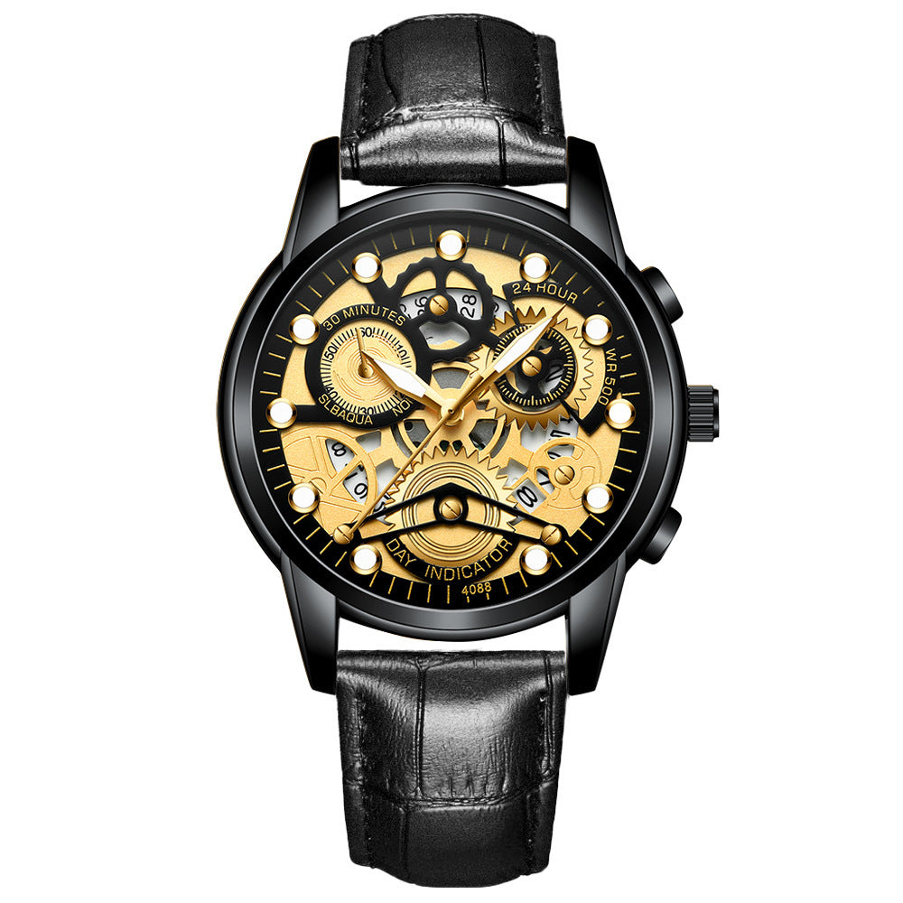 Luxury Skeleton Dial Watch for Men – Automatic Style in Various Colours