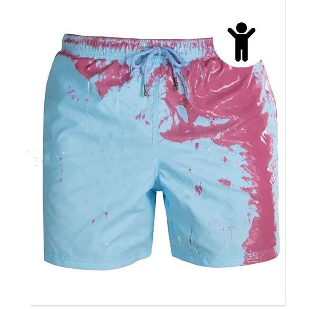 π Magic Splash Colour-Changing Swim Shorts β Heat & Water Reactive
