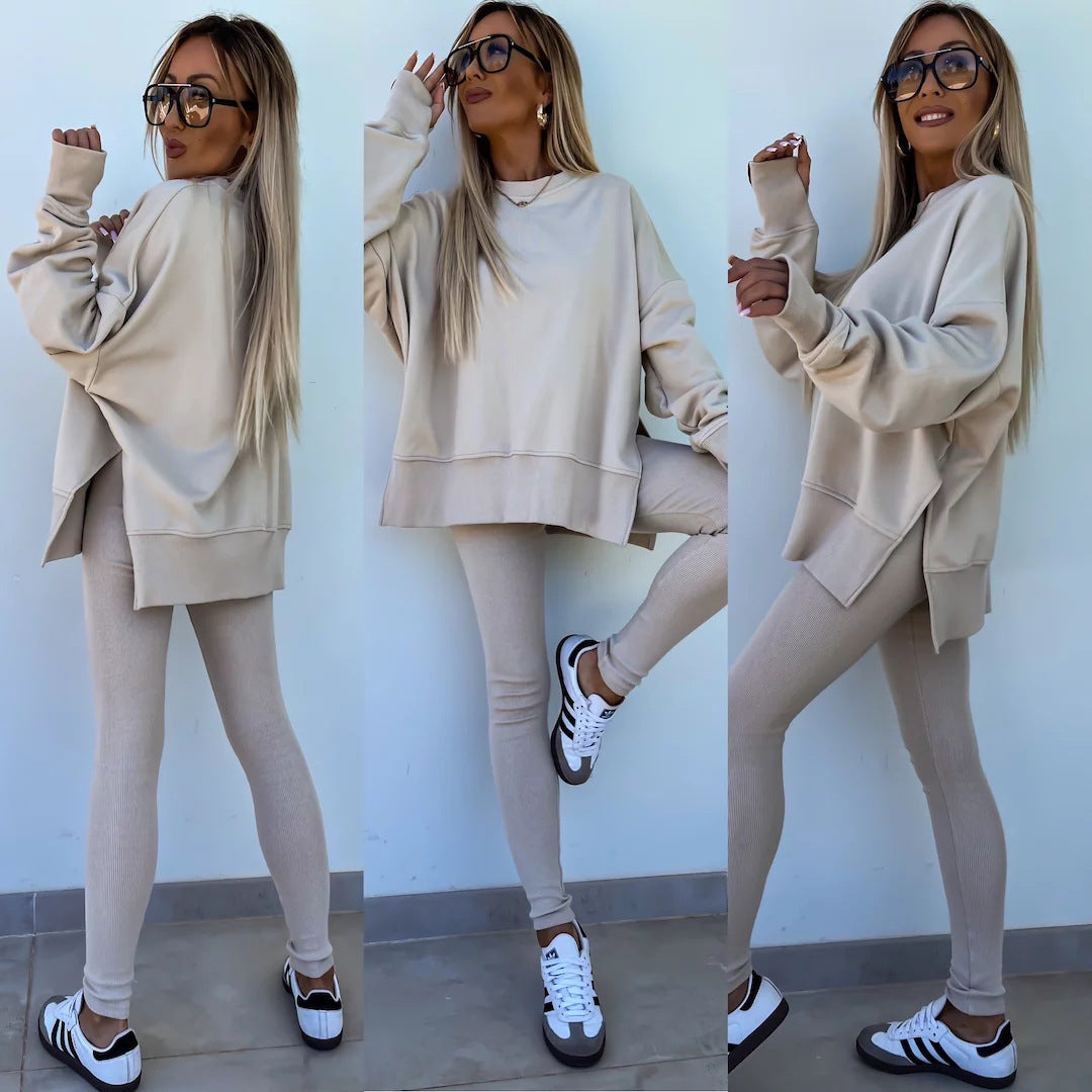 Women’s Oversized Sweatshirt & Leggings Set – Lounge in Style (Various Colours)