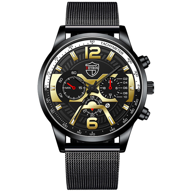 Men’s Luxury Chronograph Sport Watch – DEYROS Design (Various Colours)