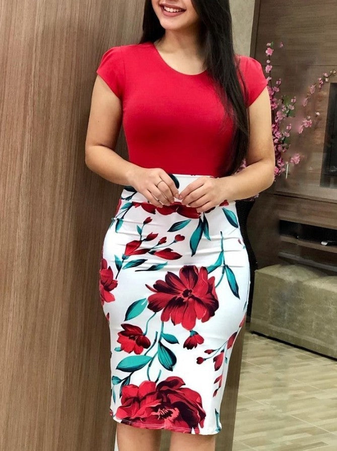 πΈ Bold & Beautiful Bodycon Midi Dresses β Various Colours with Stunning Prints