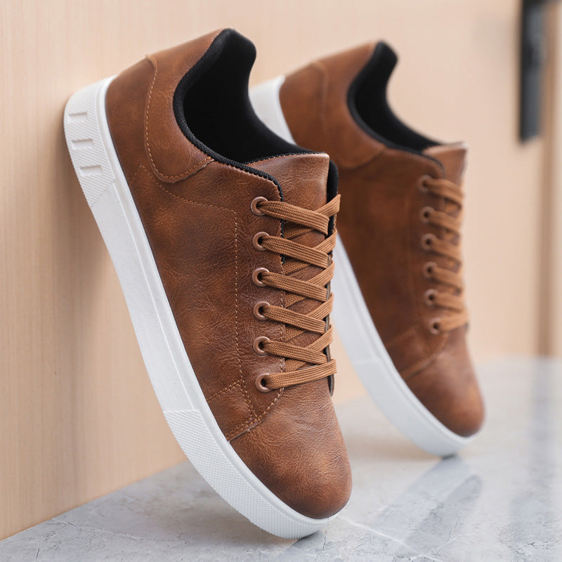 π€ Classic Faux Leather Trainers β Various Colours Available π€