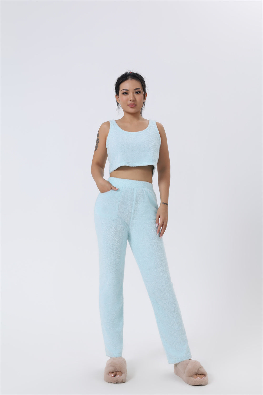 ✨ Luxe Lounge 3-Piece Set – Soft Knit Comfort in Various Colours