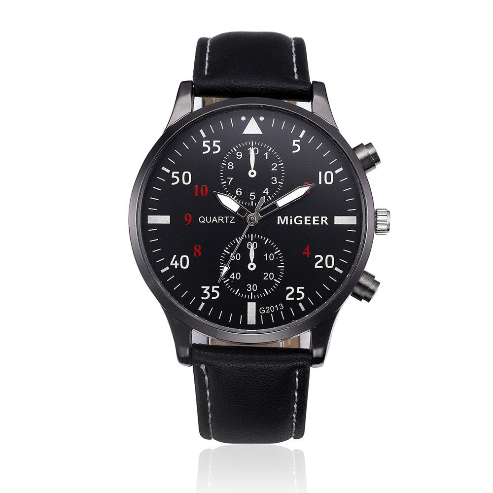π MiGEER Quartz Chronograph Watch β Timeless Style for the Modern Man π