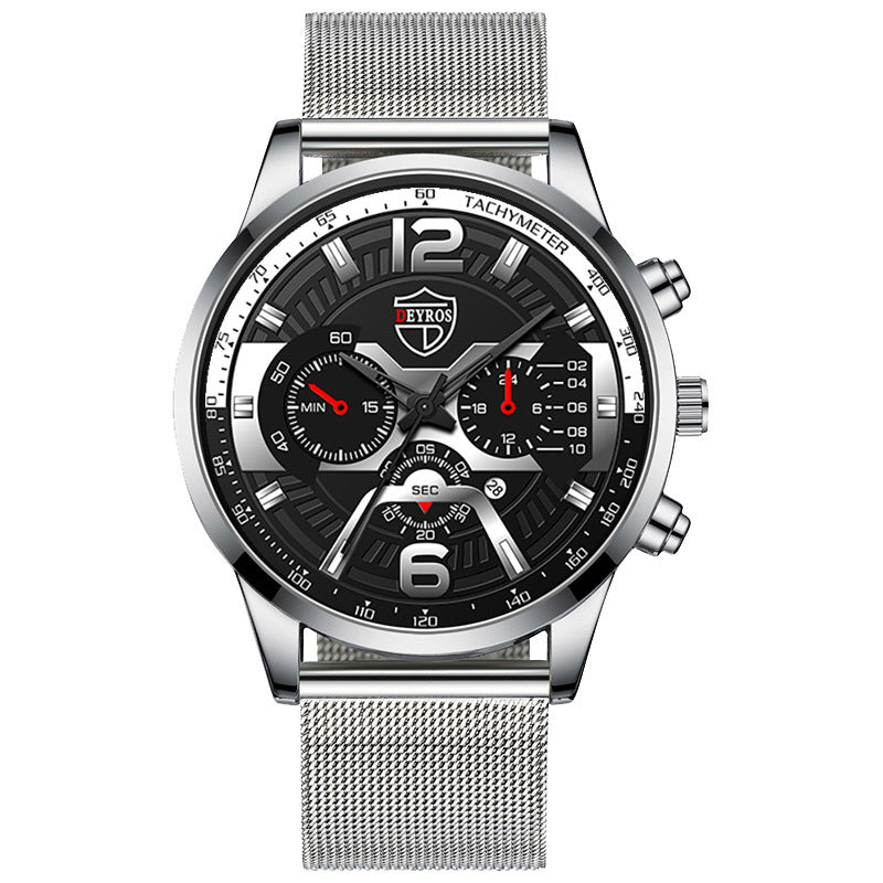 Men’s Luxury Chronograph Sport Watch – DEYROS Design (Various Colours)
