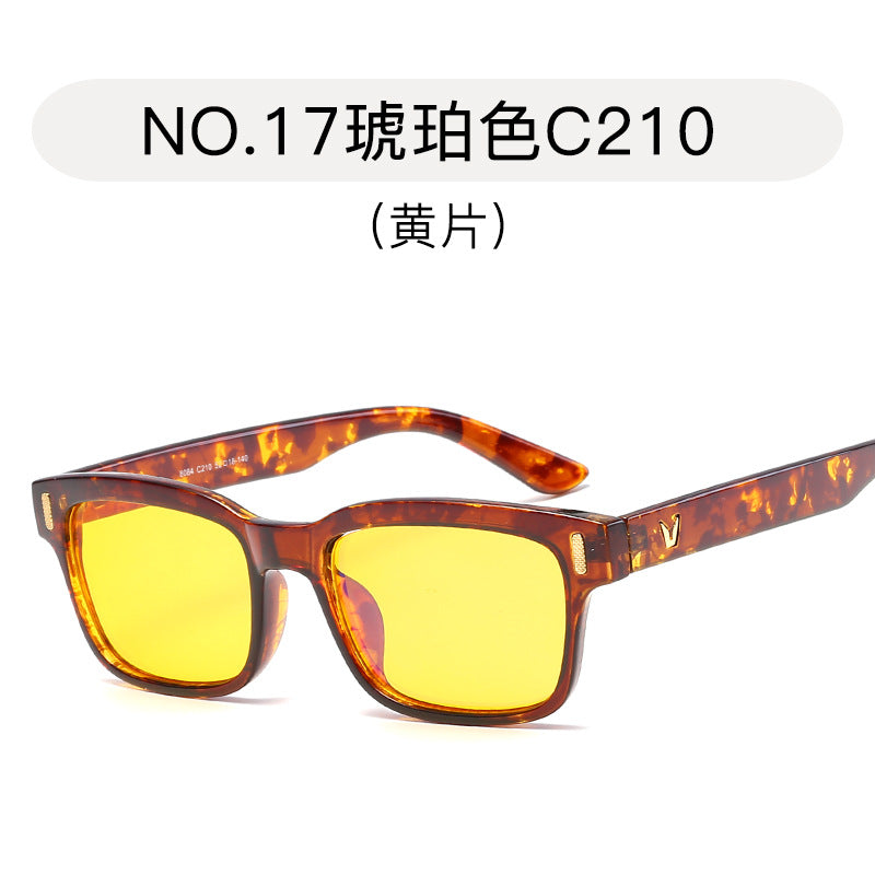 Full Frame Sunglasses - Unisex, UV Protection, 0 Degree Lenses