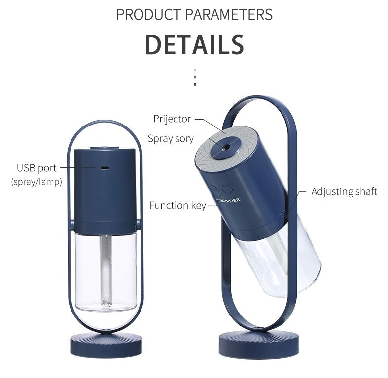 π¨ 2-in-1 LED Humidifier & Star Projector β Colour-Changing Night Mist
