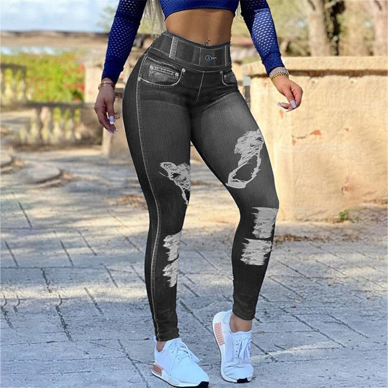 🎨 InkSplash PowerFit Leggings – Expressive Energy in Various Designs
