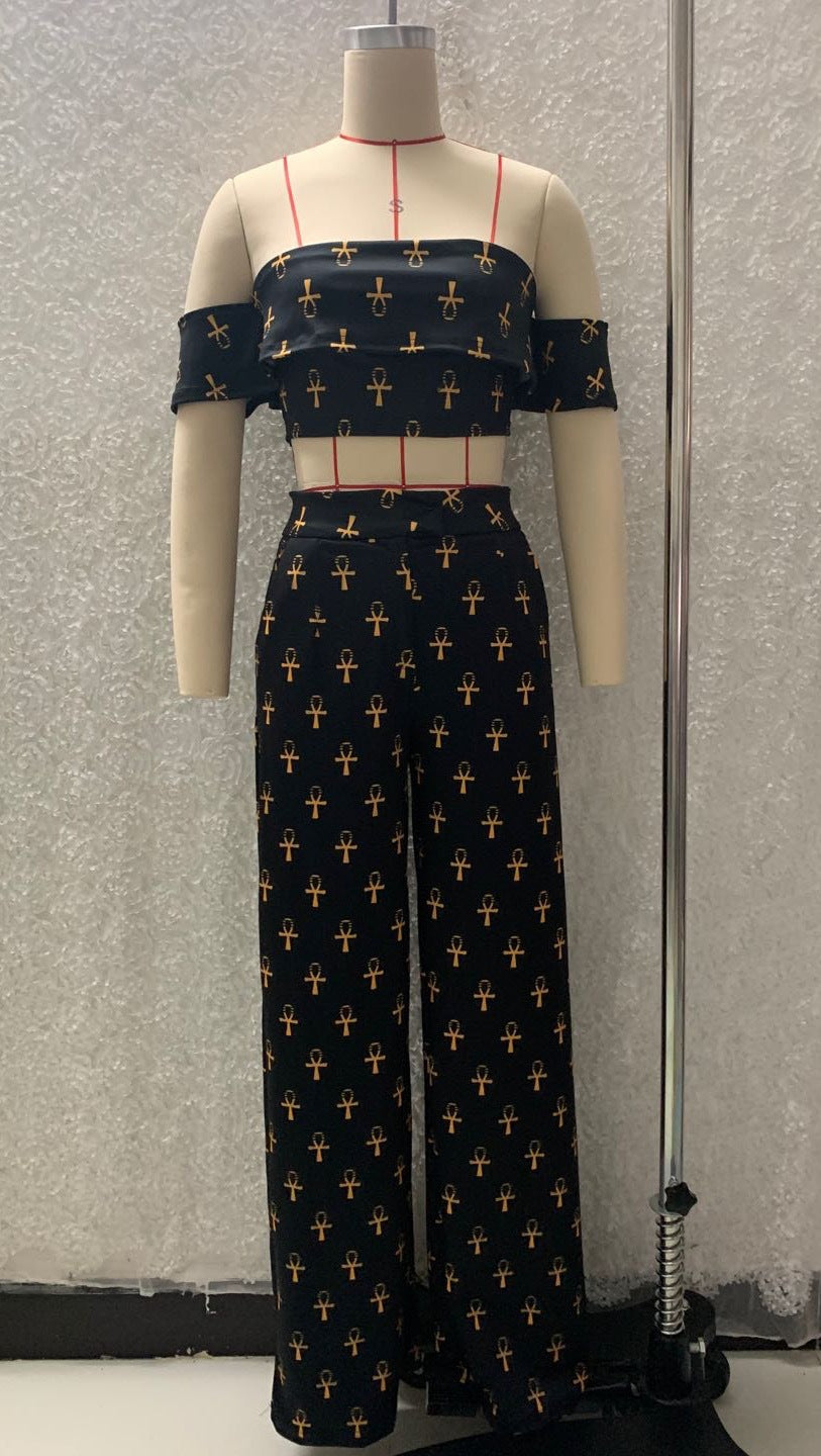 β¨ Sleek & Chic Off-Shoulder Two-Piece Set β Modern Elegance in Various Colours π€π