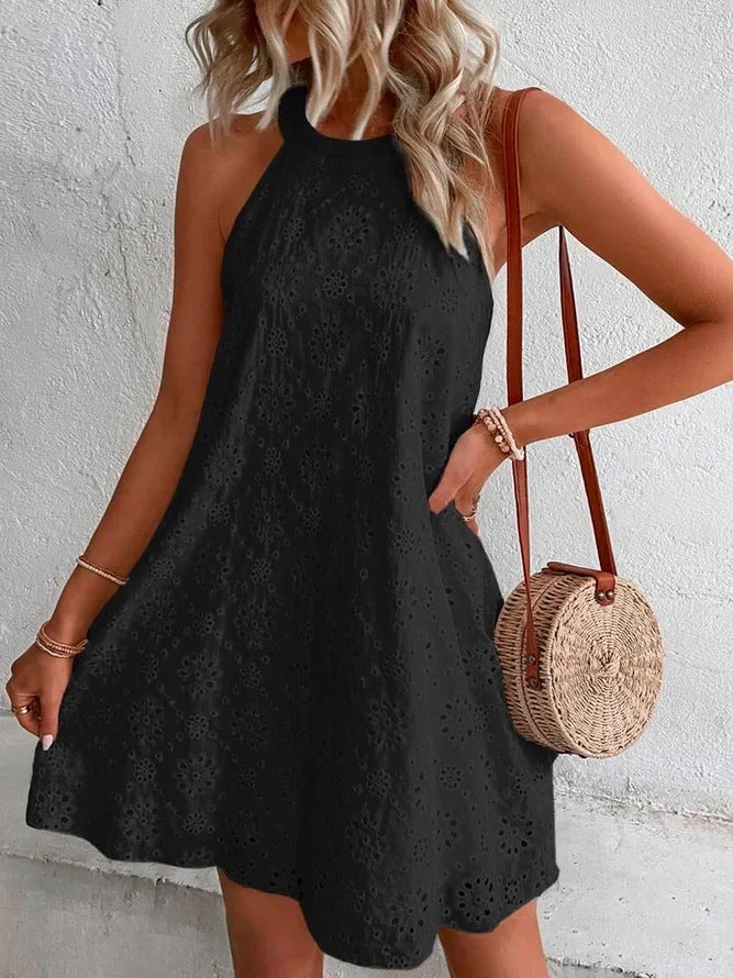 π€ SunKissed Broderie Swing Dress β Effortless Elegance in Various Colours