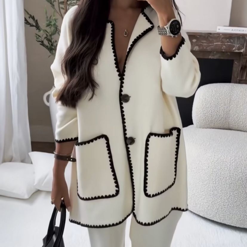 GY24199 fashionable patchwork patch bag suit European and American cross-border new products for autumn and winter 2023