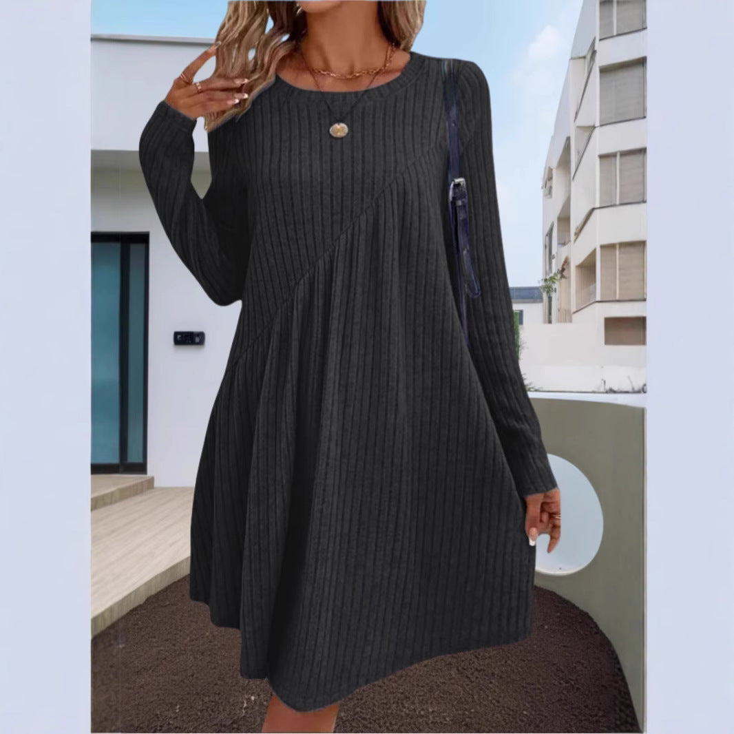 π Everyday Luxe Ribbed Knit Dress β Various Colours for Effortless Style