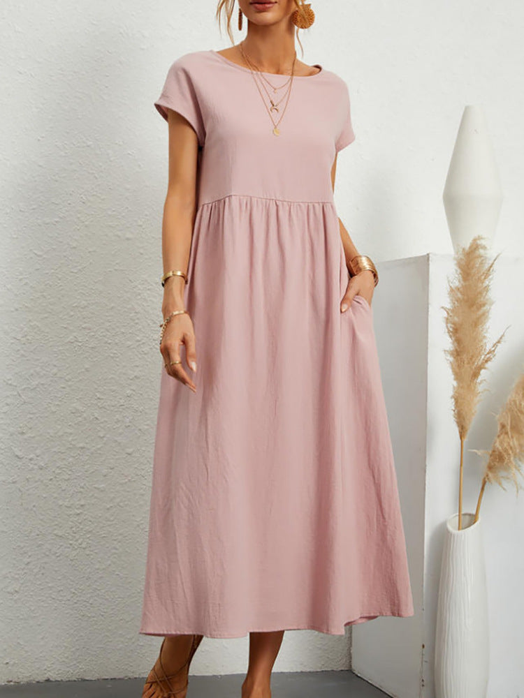 πΏ Everyday Comfort Smocked Tiered Midi Dress β Soft, Flowy & Feminine in Various Colours βοΈπ