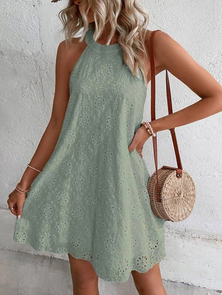 π€ SunKissed Broderie Swing Dress β Effortless Elegance in Various Colours