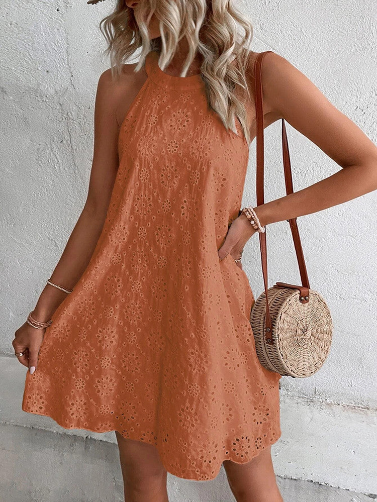 π€ SunKissed Broderie Swing Dress β Effortless Elegance in Various Colours