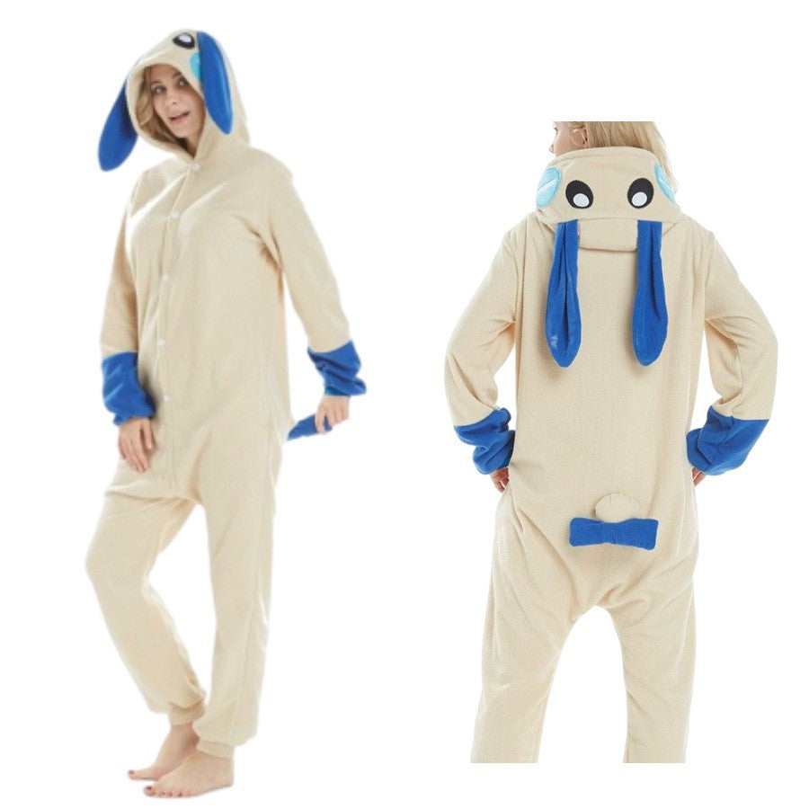 Animal one-piece pajamas