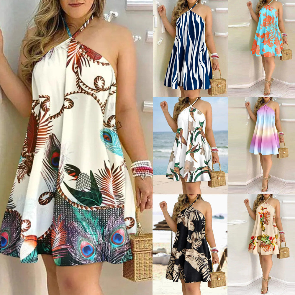 π΄ Halter Neck Summer Swing Dress β Various Designs πΊ