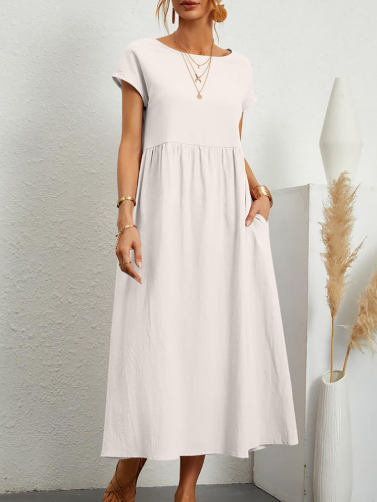 πΏ Everyday Comfort Smocked Tiered Midi Dress β Soft, Flowy & Feminine in Various Colours βοΈπ