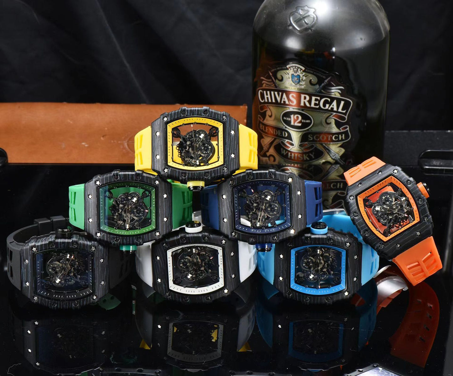 ๐ถ๏ธ Title: Skeleton Dial Luxury Sport Watch โ Precision in Various Colours ๐ถ๏ธ